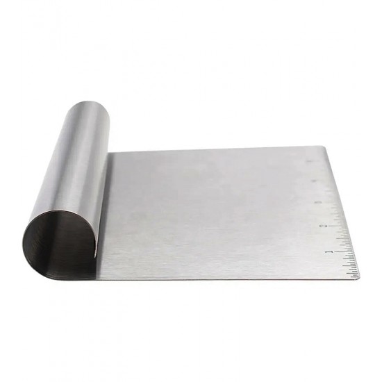 Espátula Cozinha 15cm Largura Por 12cm Aço Inox Com Régua  Rita Lobo